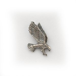 Байкерская атрибутика-Байкерская подвеска серебряная орёл