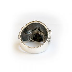 Кольцо серебряное 